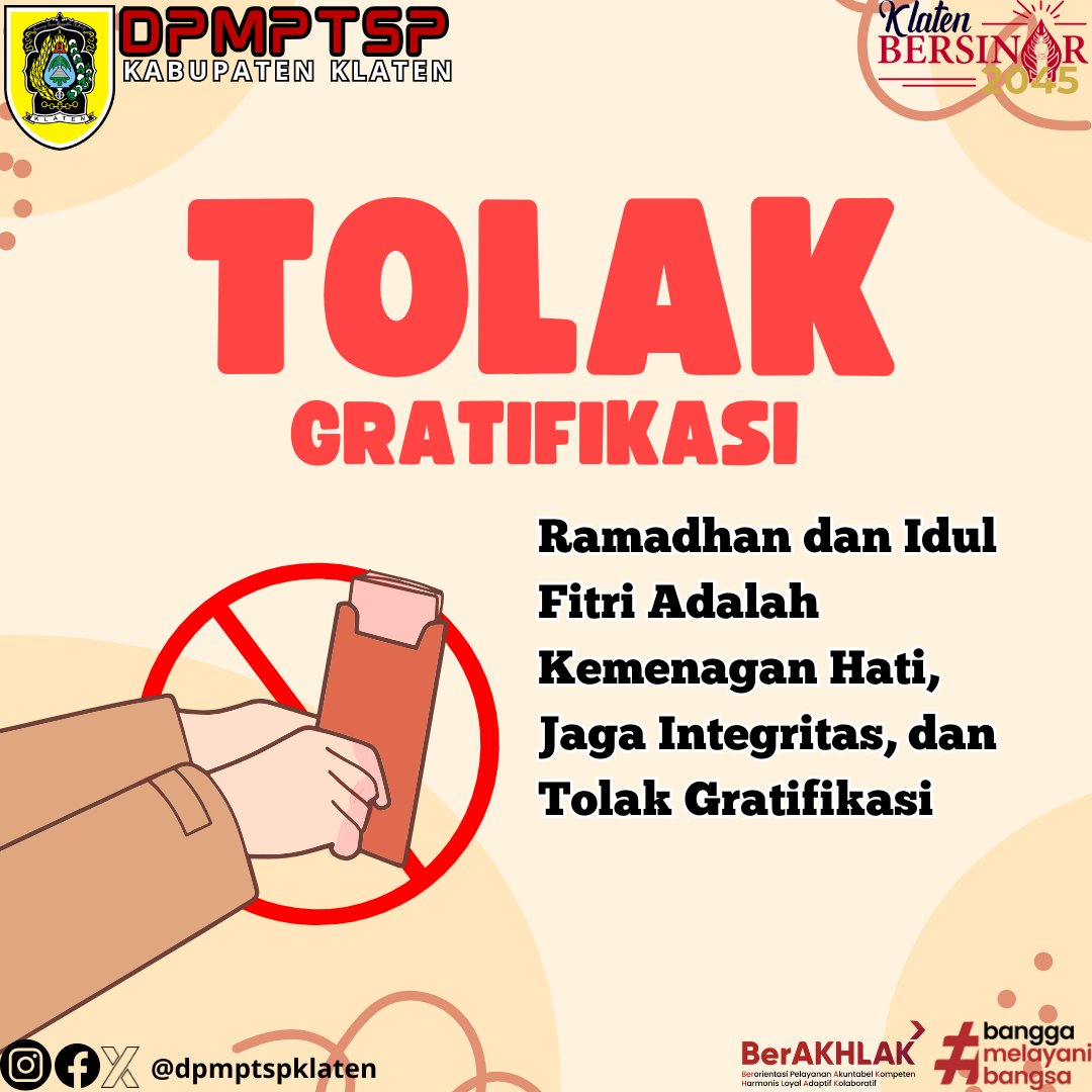 Stop Gratifikasi