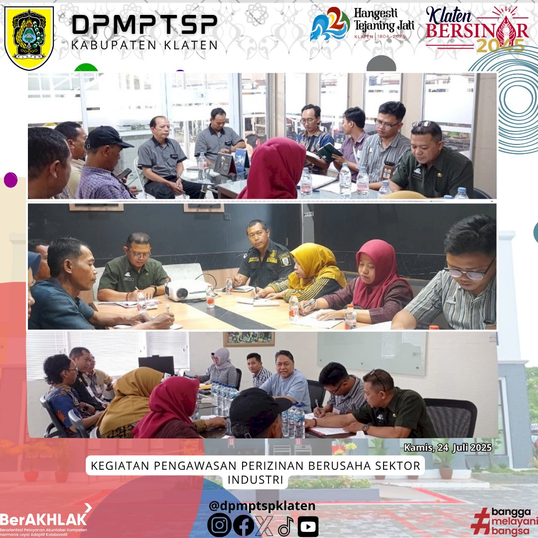 Kegiatan Pengawasan Perizinan Berusaha Sektor Industri