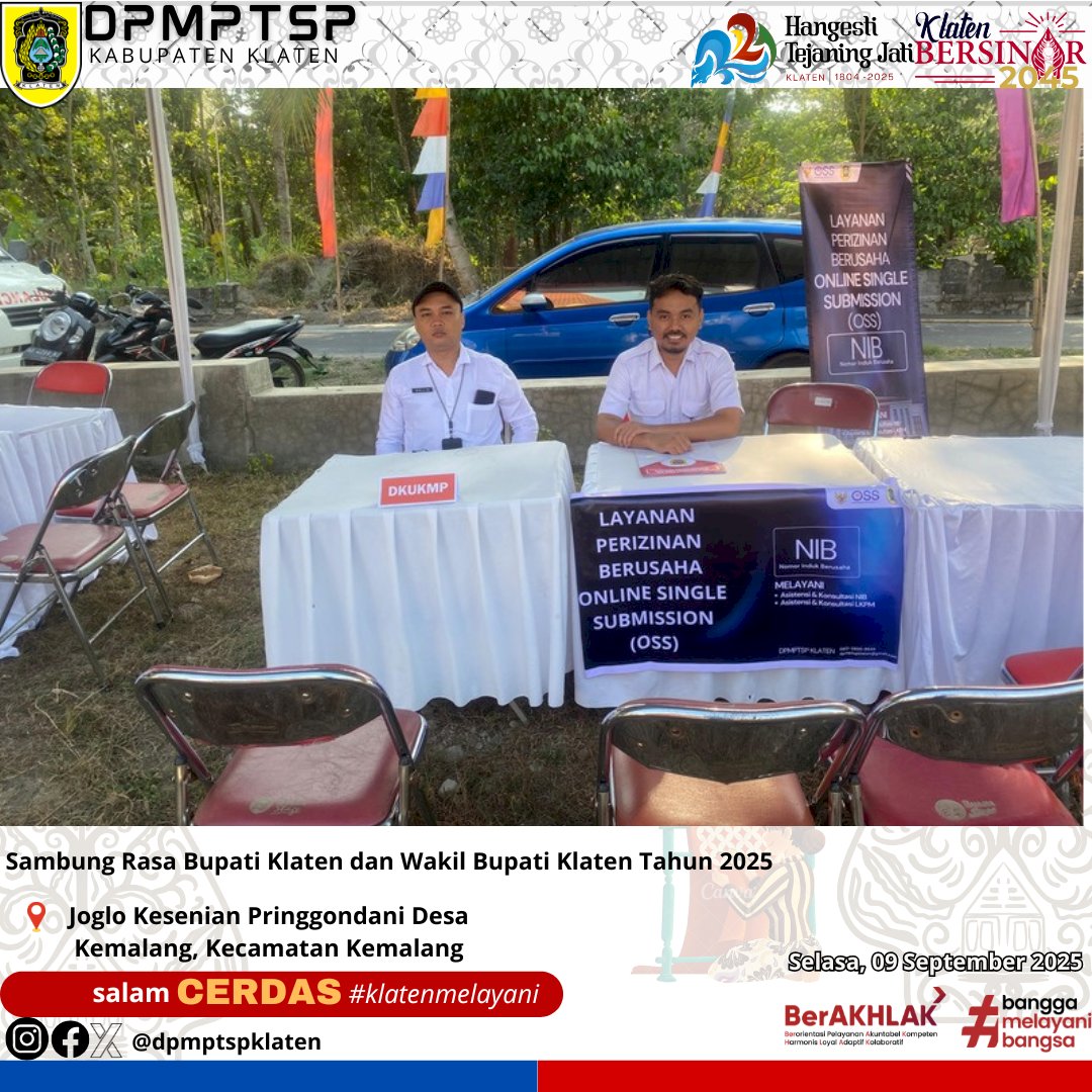 Sambung Rasa Bupati Klaten dan Wakil Bupati Klaten Tahun 2025